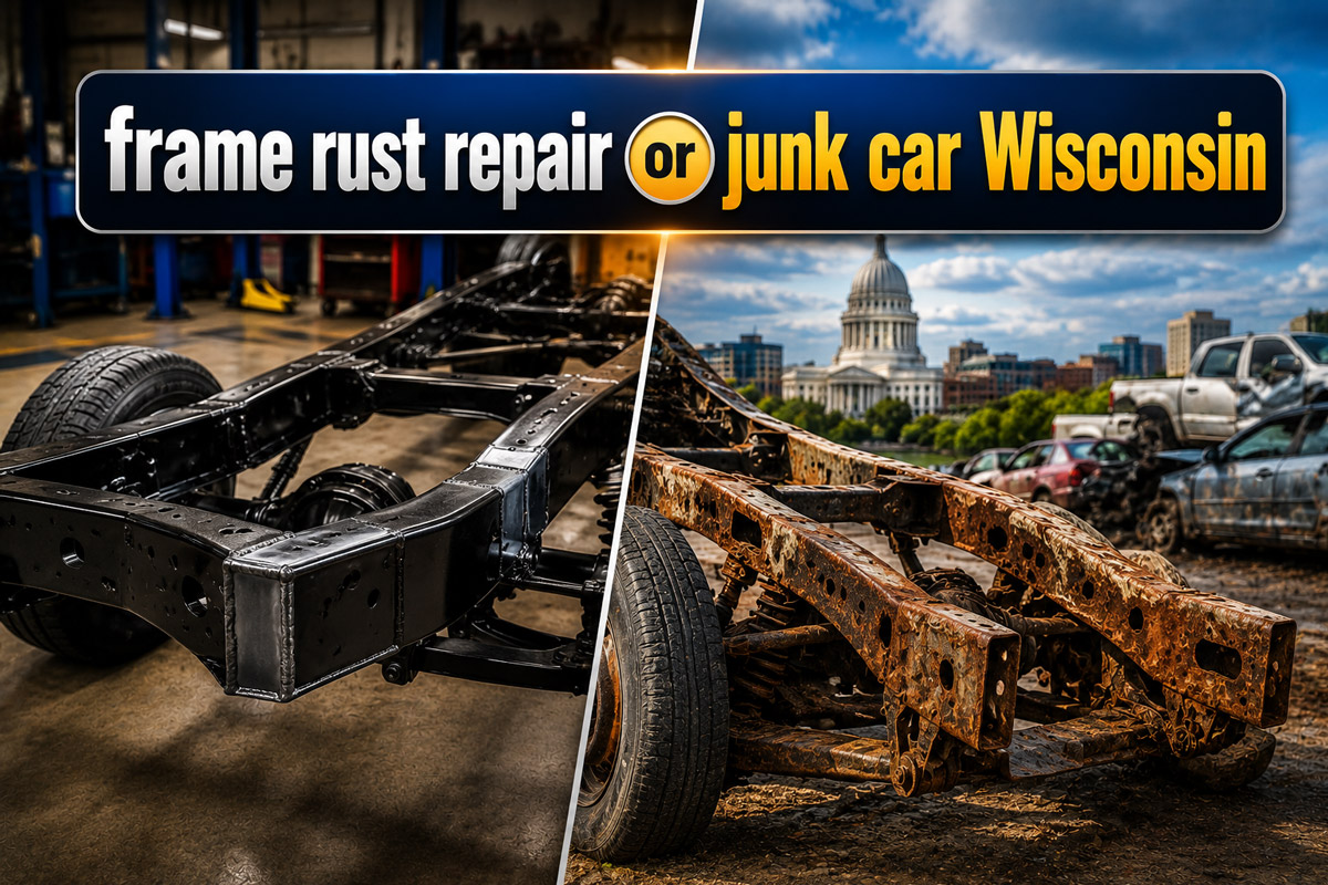 Frame Rust Repair or Junk Car in Wisconsin