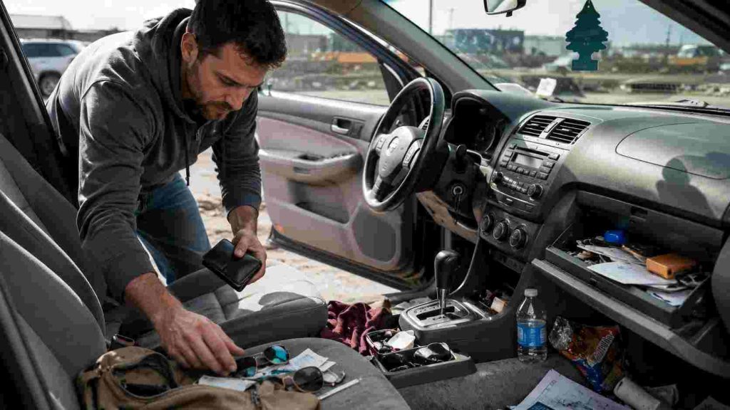 Real Reason to Go Through the Car Anyway