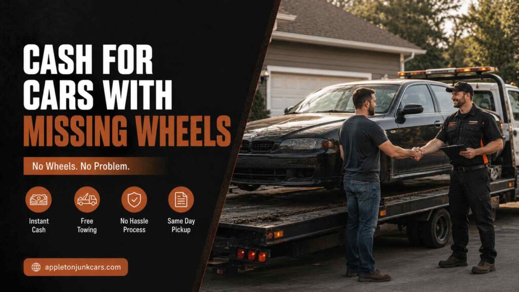 cash for cars with missing wheels