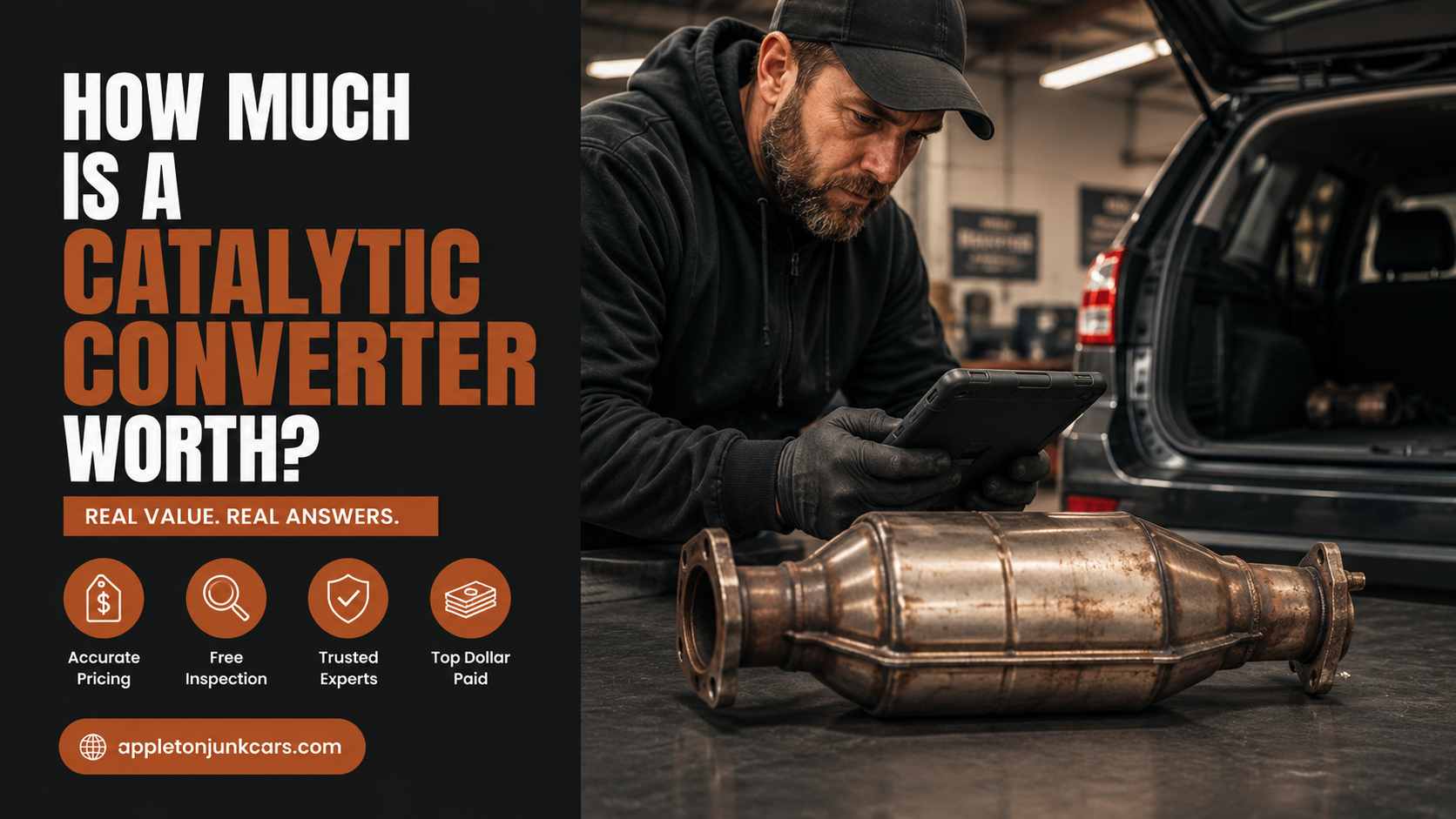 how much is a catalytic converter worth
