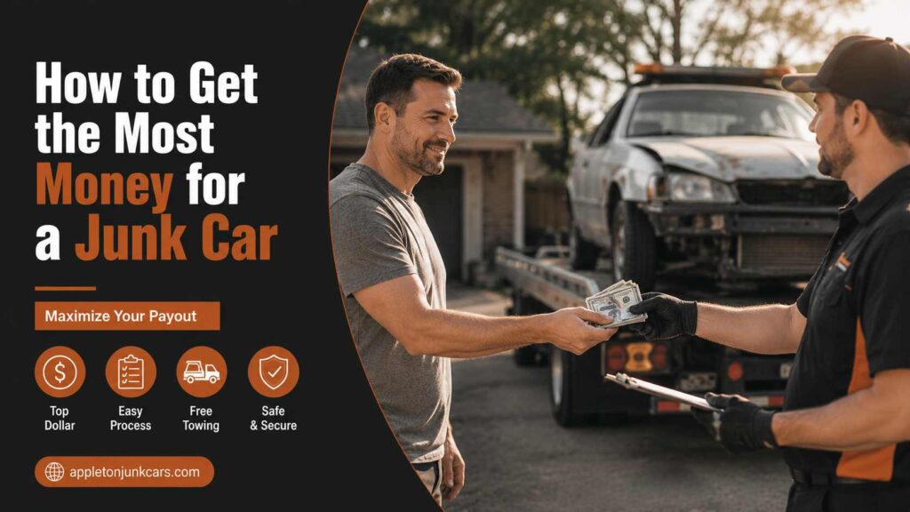 how to get the most money for a junk car