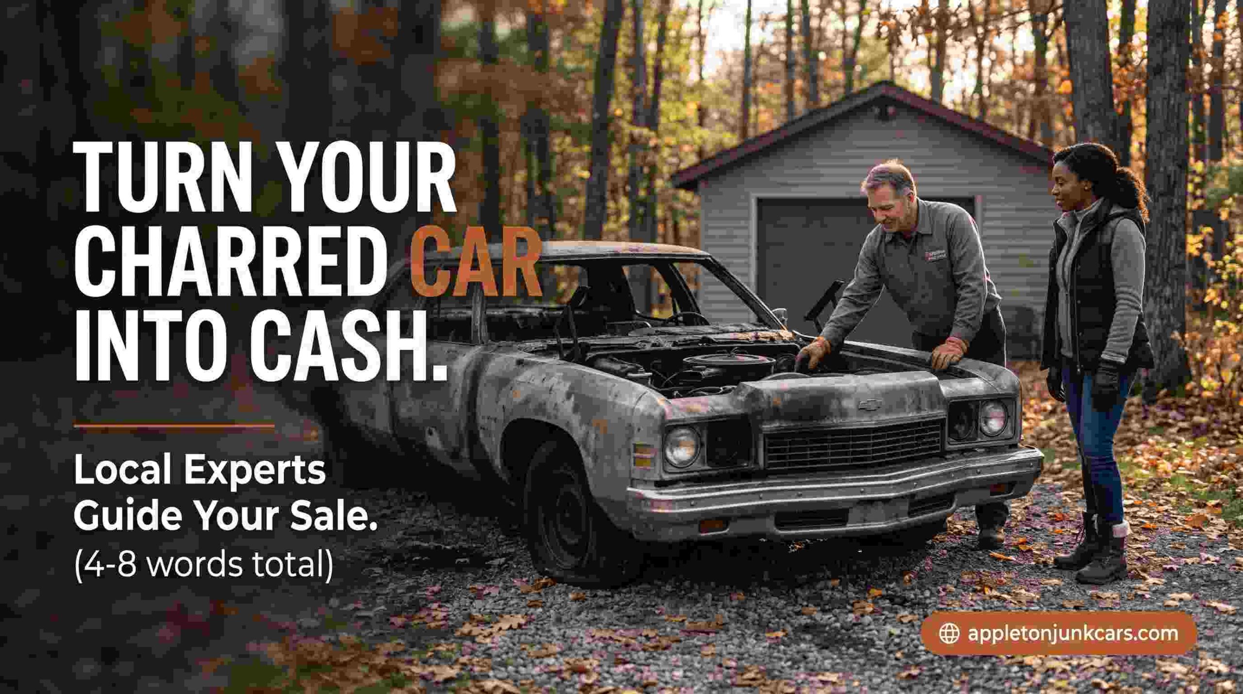 sell a car that caught on fire