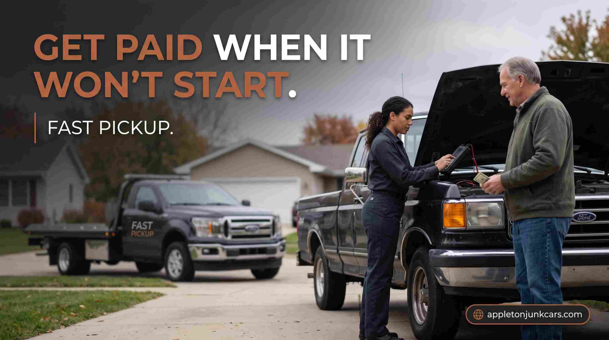 sell a car that won't start