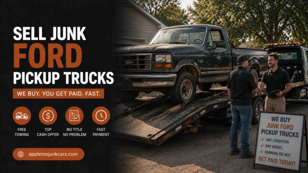 sell junk Ford pickup trucks
