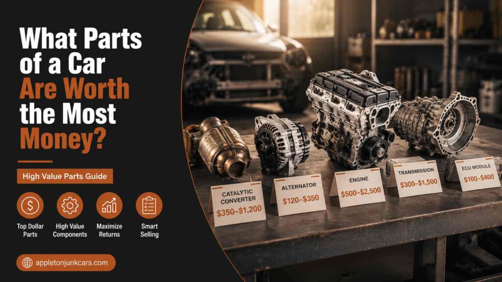 What Parts of a Car Are Worth the Most Money