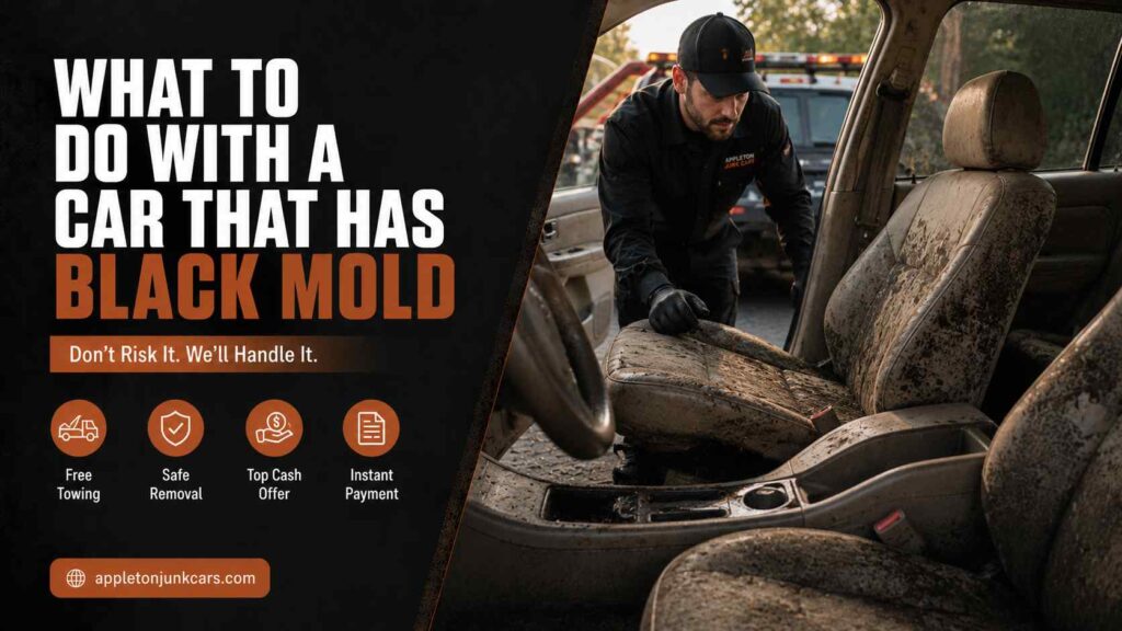 what to do with a car that has black mold