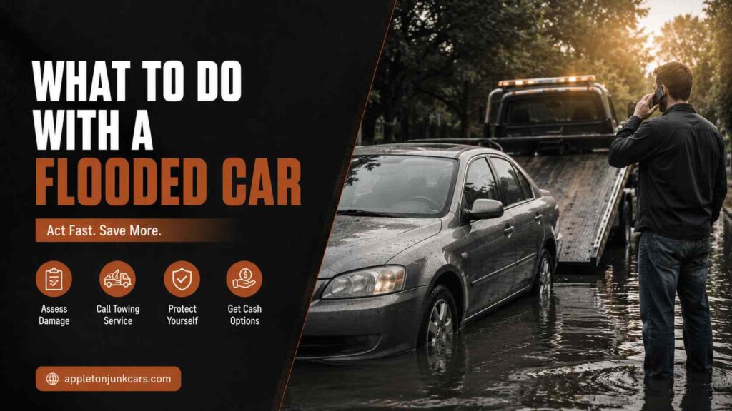 what to do with a flooded car