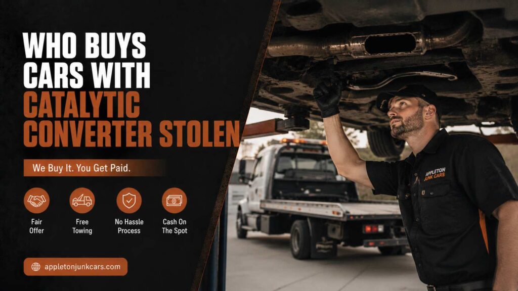 who buys cars with catalytic converter stolen