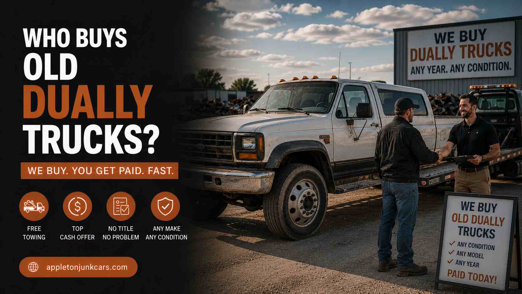 who buys old dually trucks