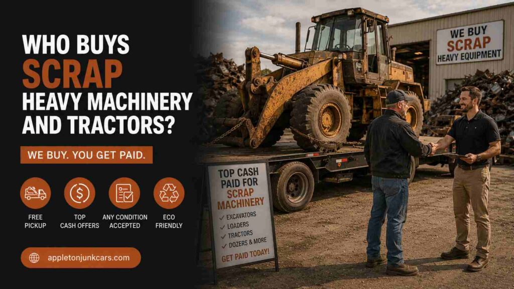 who buys scrap heavy machinery and tractors