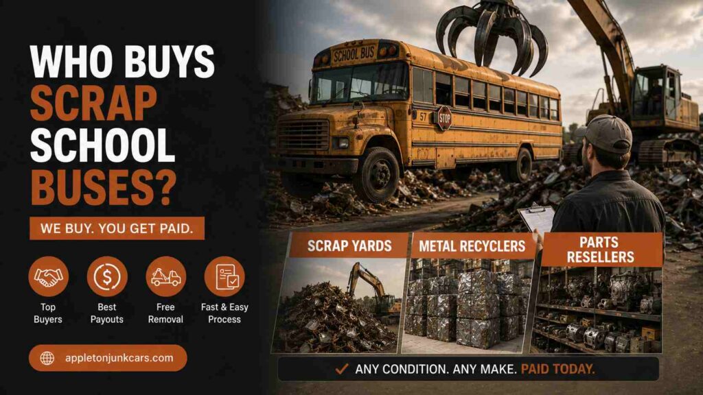 who buys scrap school buses