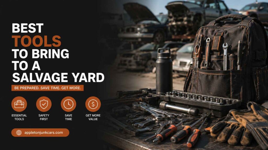 best tools to bring to a salvage yard