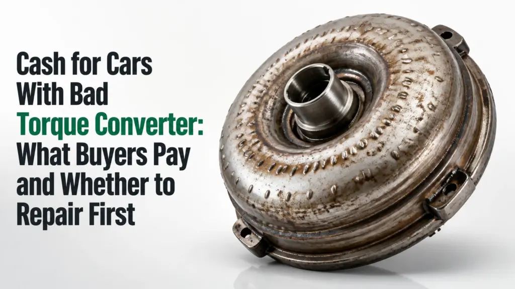 cash for cars with bad torque converter