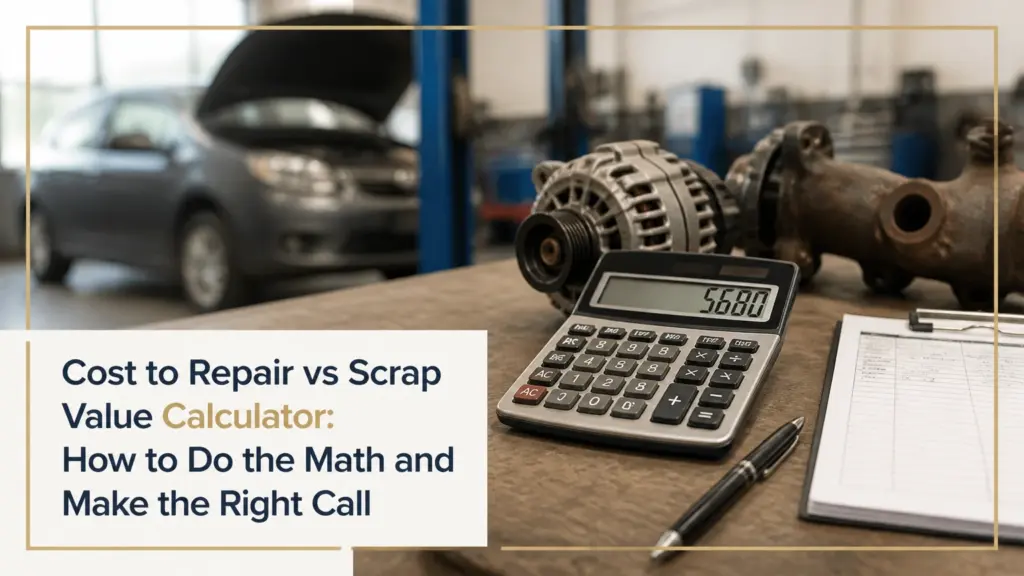 Cost to Repair vs Scrap Value Calculator: How to Do the Math and Make the Right Call