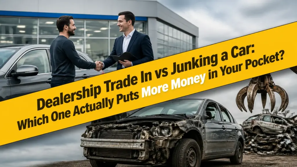 Dealership Trade In vs Junking a Car: Which One Actually Puts More Money in Your Pocket?