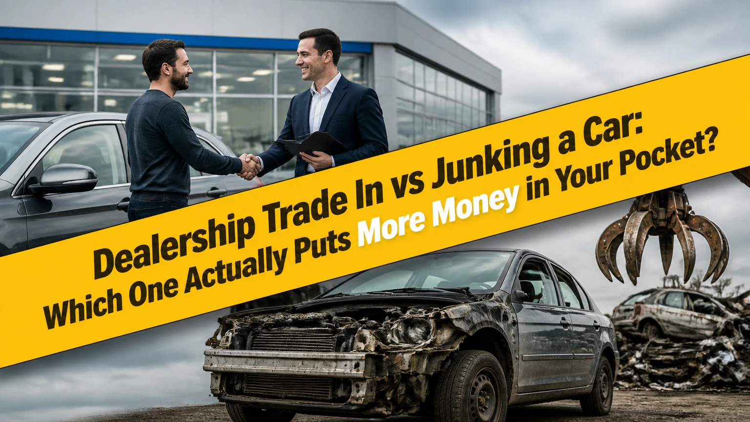 Dealership Trade In vs Junking a Car: Which One Actually Puts More Money in Your Pocket?
