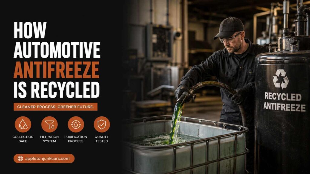 how automotive antifreeze is recycled