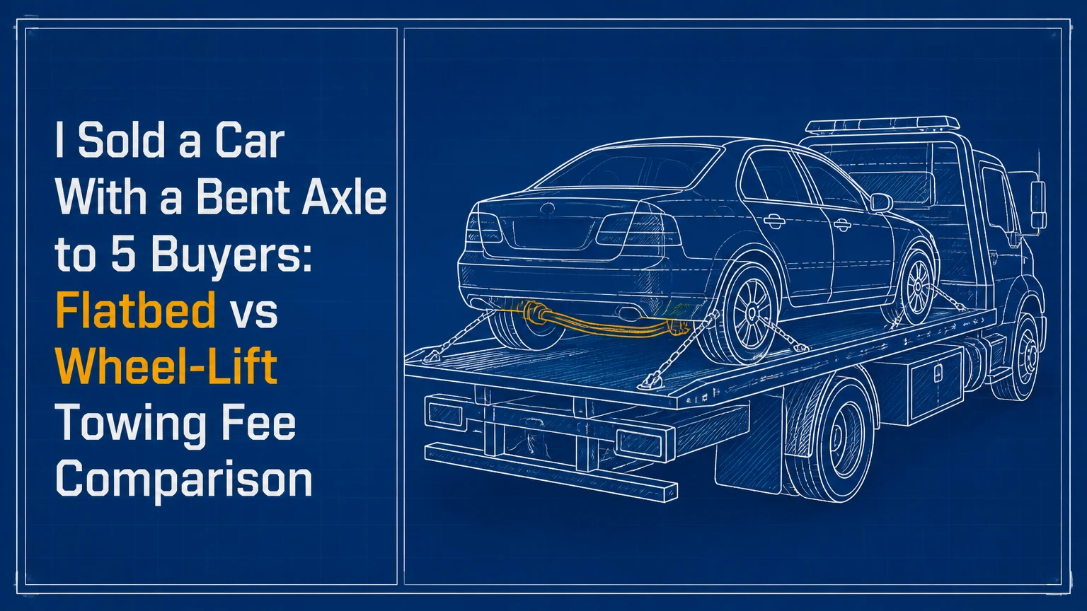 i sold a car with a bent axle to 5 buyers