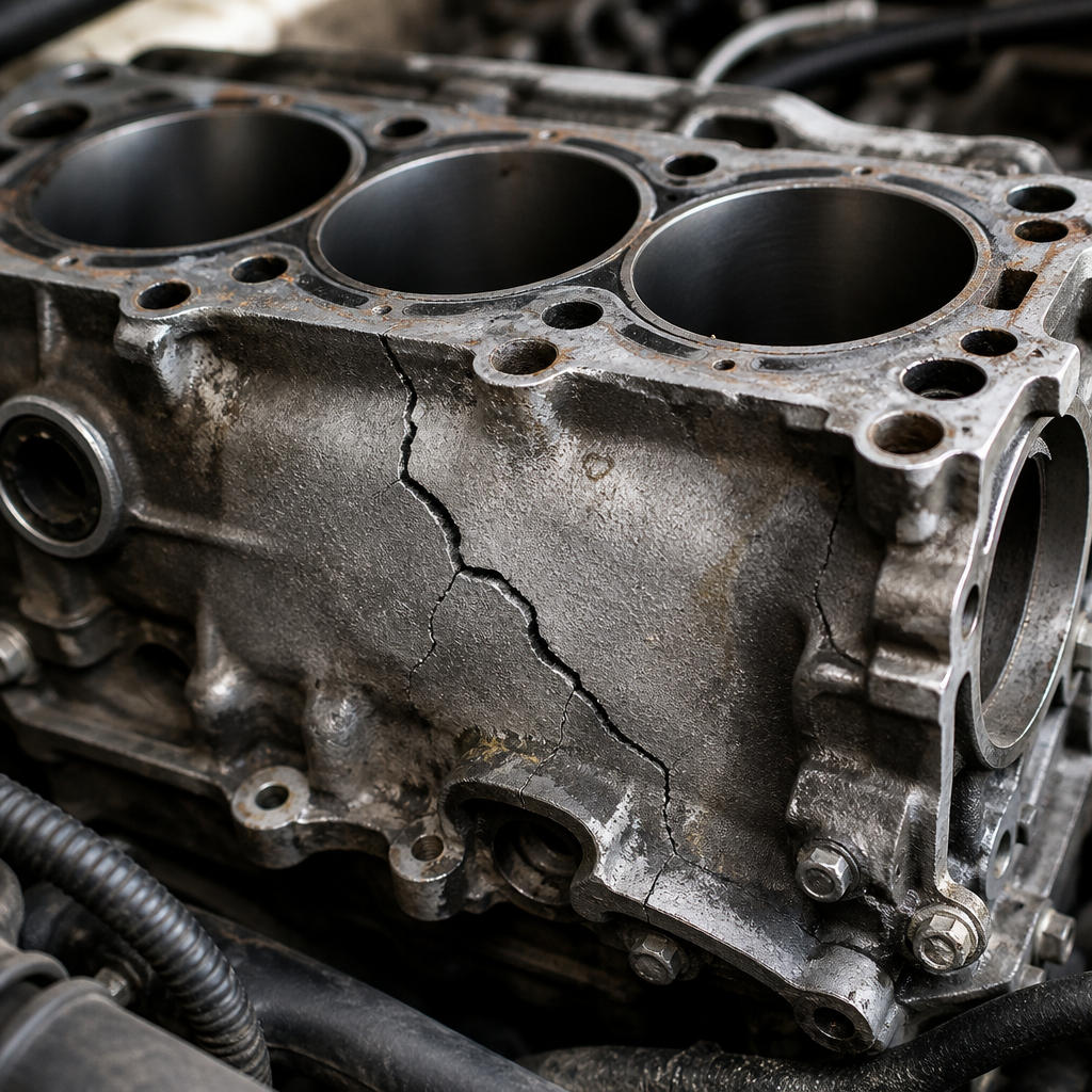 Selling a Car With a Cracked Engine Block: What the Car Is Worth and How to Sell It