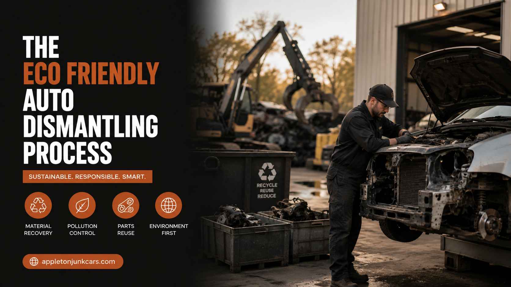 the eco friendly auto dismantling process
