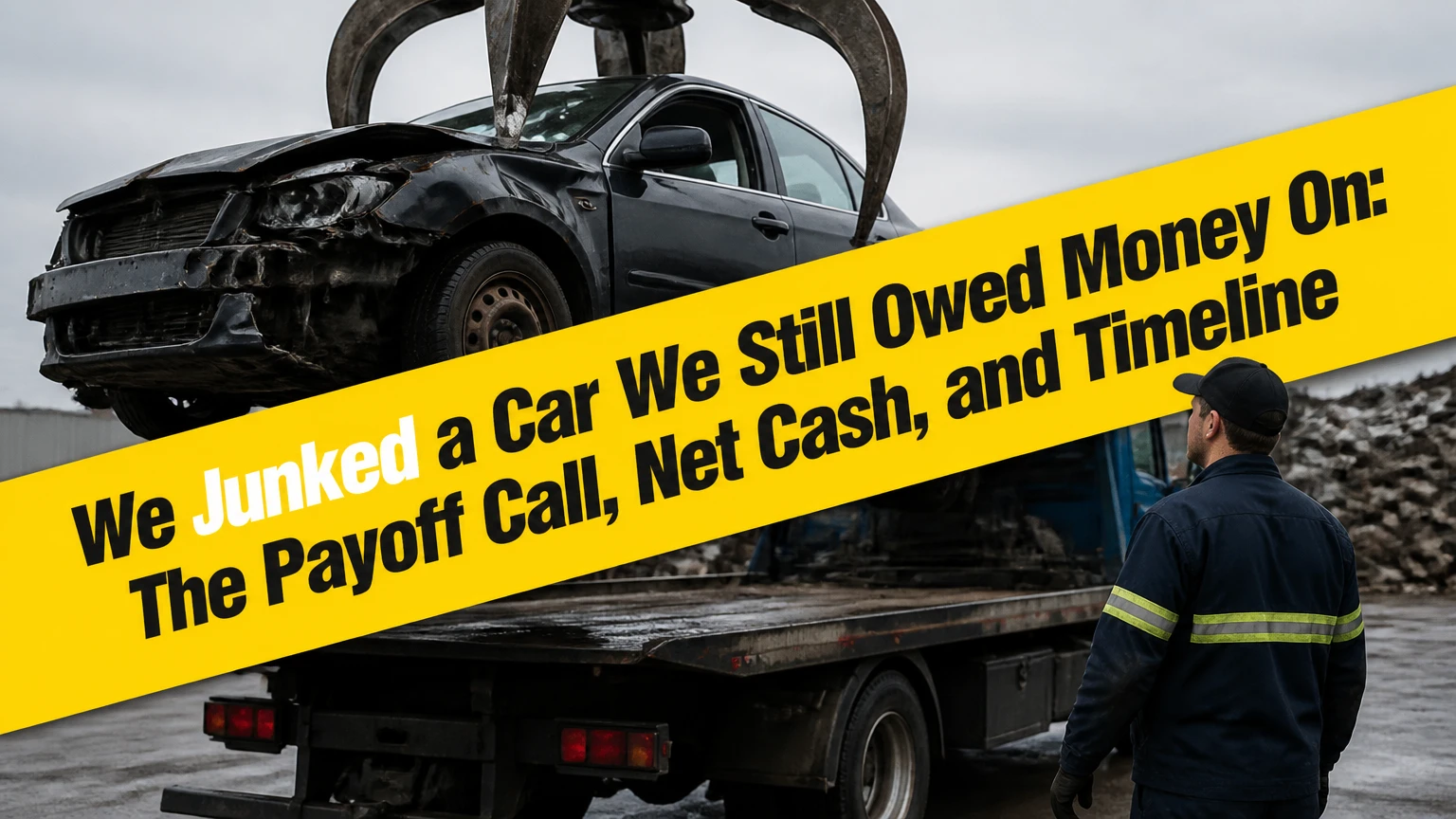 We Junked a Car We Still Owed Money On: The Payoff Call, Net Cash, and Timeline