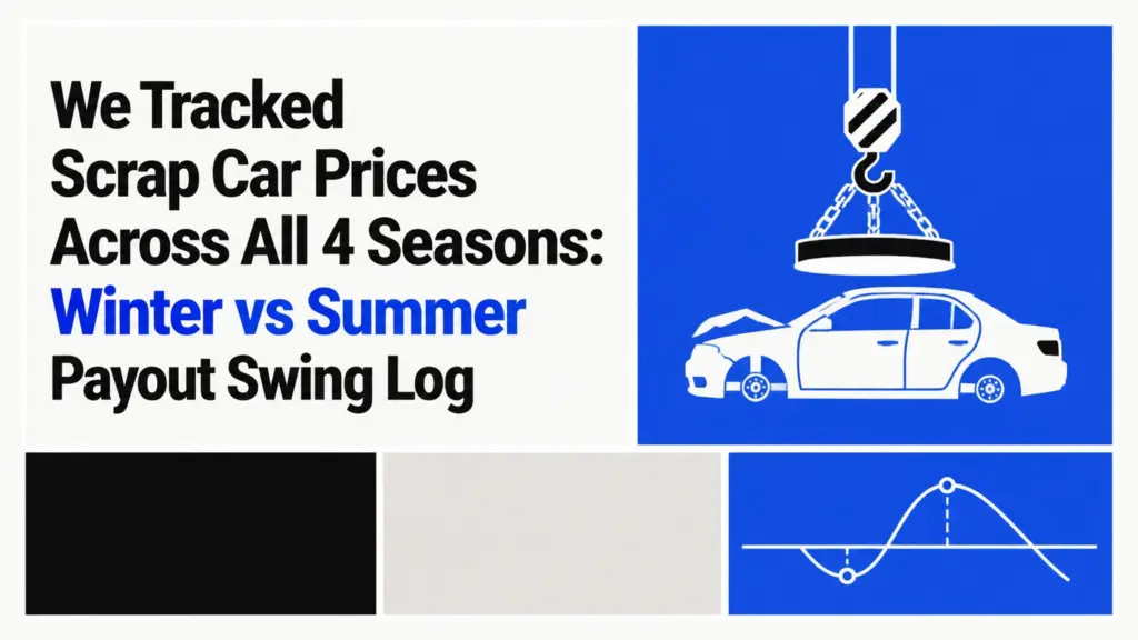 we tracked scrap car prices across all 4 seasons