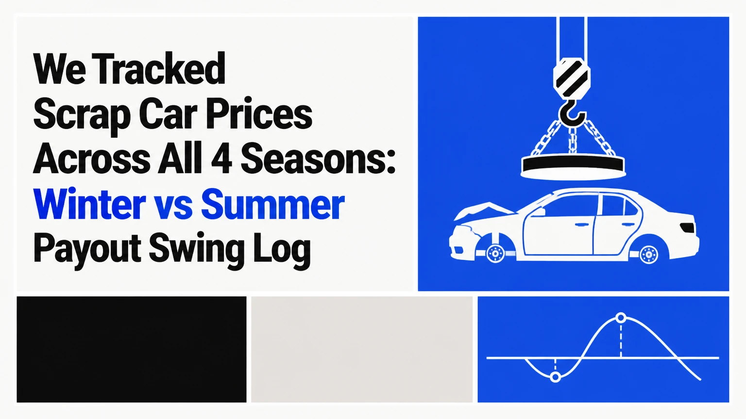 we tracked scrap car prices across all 4 seasons