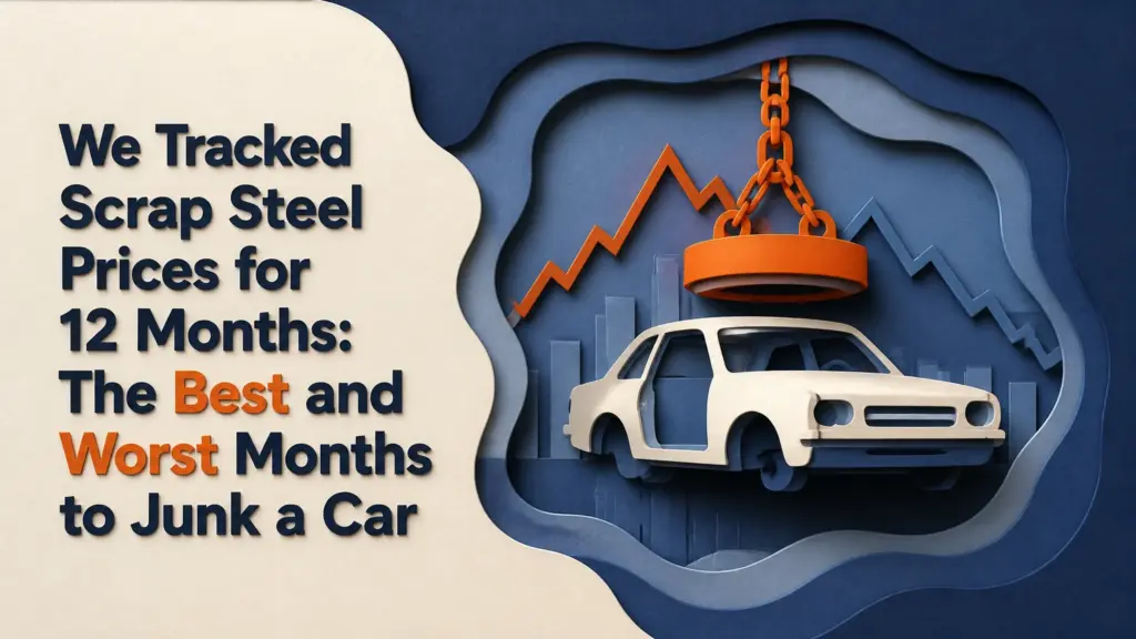 We Tracked Scrap Steel Prices for 12 Months: The Best and Worst Months to Junk a Car