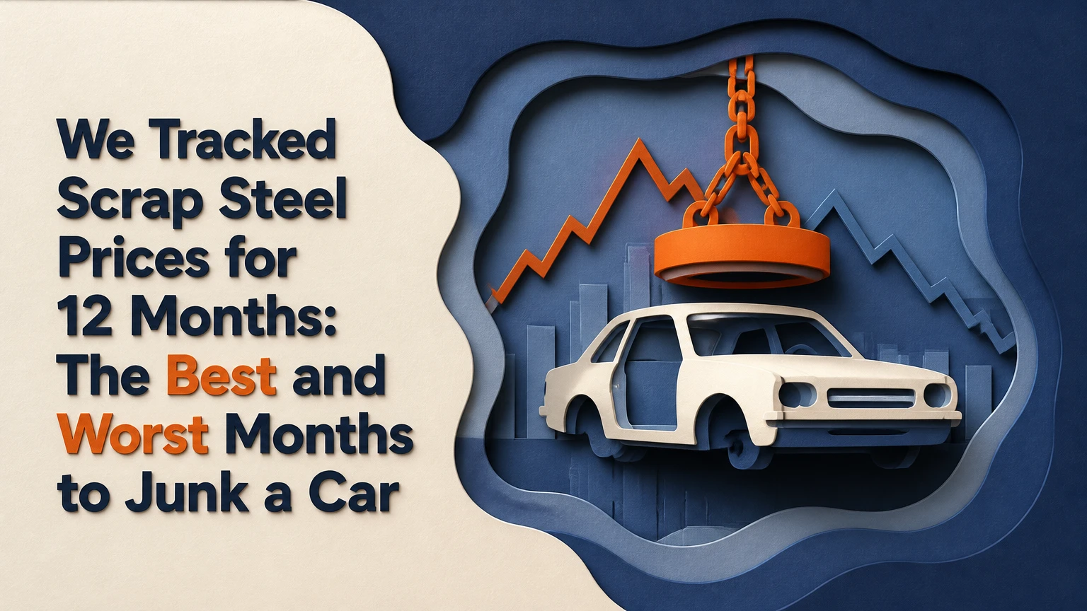 We Tracked Scrap Steel Prices for 12 Months: The Best and Worst Months to Junk a Car