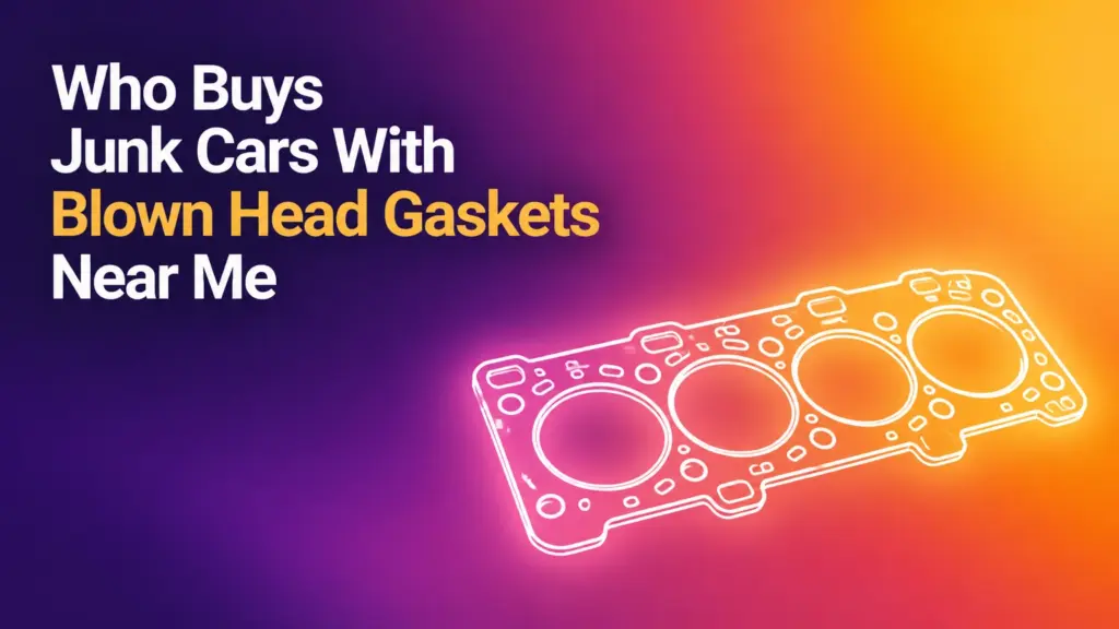 who buys junk cars with blown head gasket near me