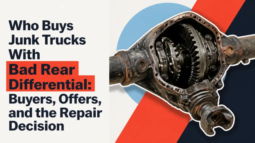who buys junk trucks with bad rear differential