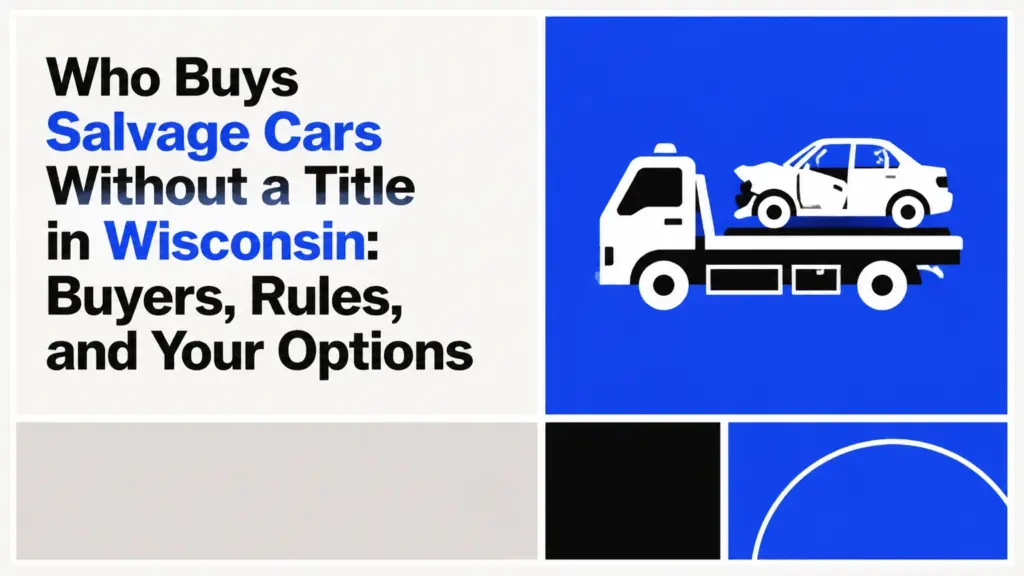 who buys salvage cars without a title in wisconsin