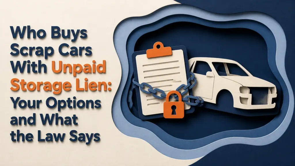 who buys scrap cars with unpaid storage lien