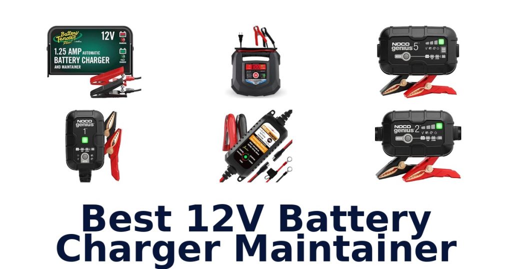 Best 12V Battery Charger Maintainer