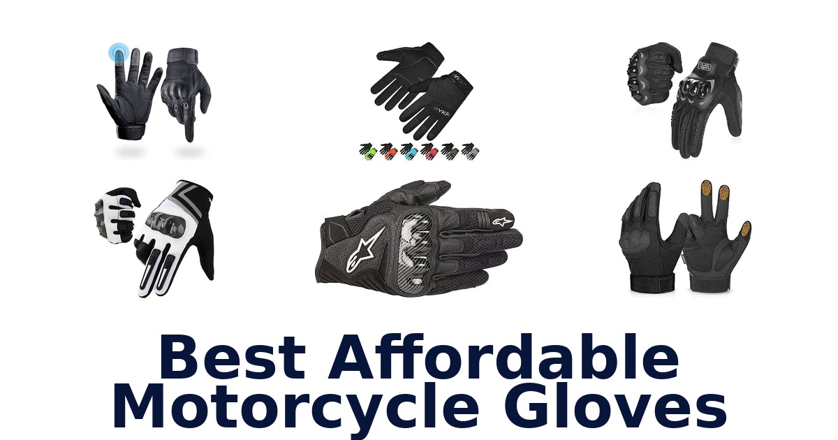 Best Affordable Motorcycle Gloves