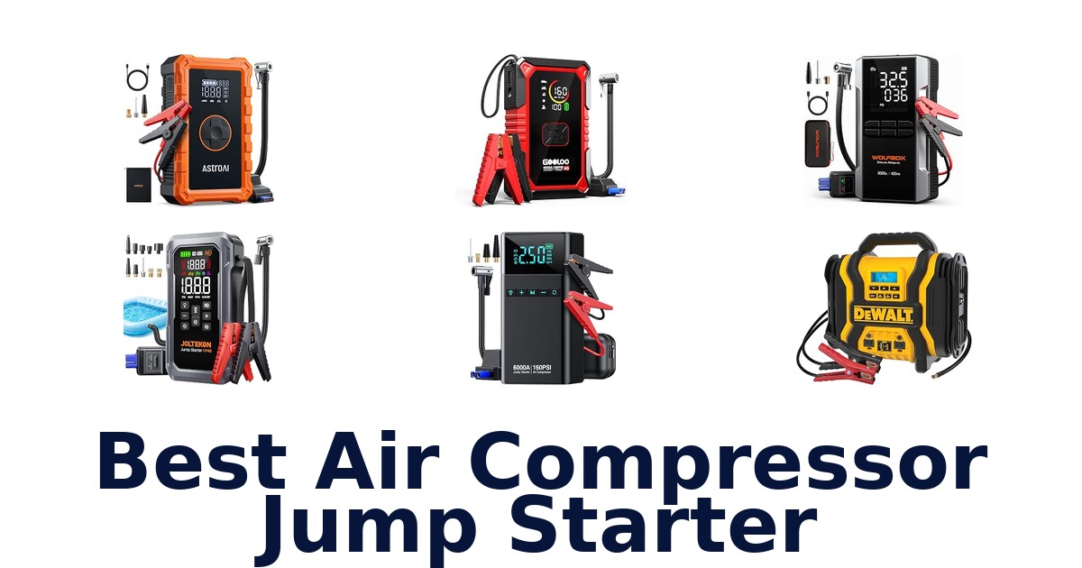 Best Air Compressor Jump Starter