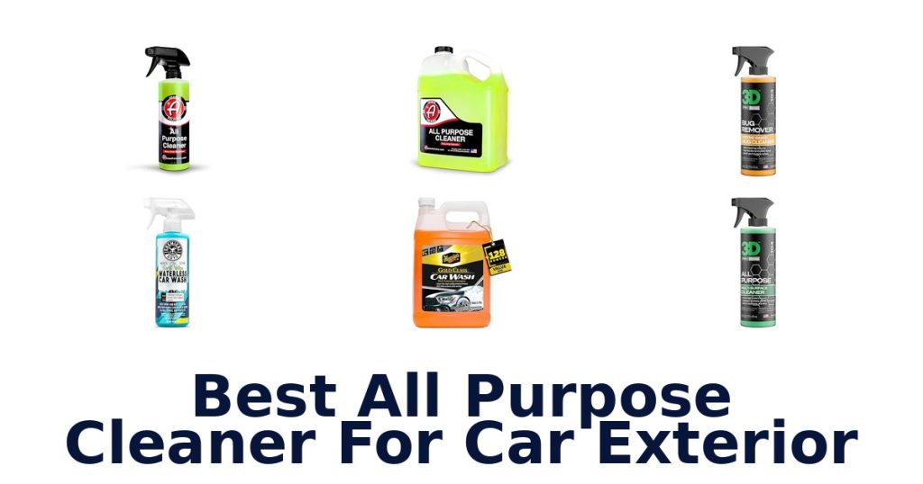 Best All Purpose Cleaner For Car Exterior