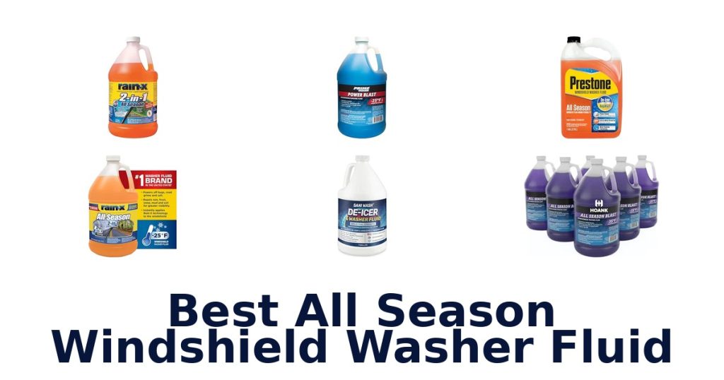 Best All Season Windshield Washer Fluid
