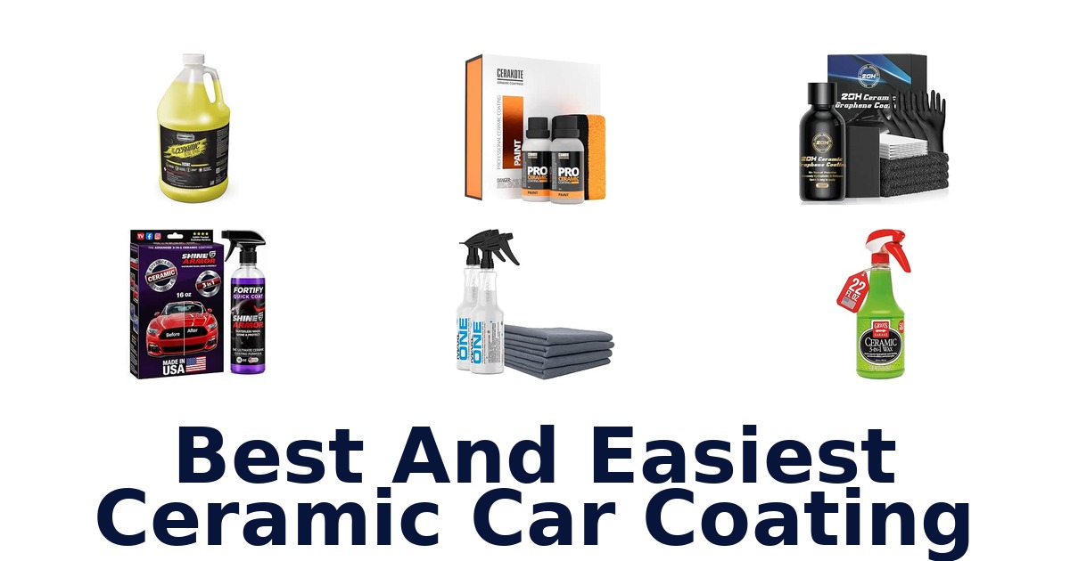 Best And Easiest Ceramic Car Coating