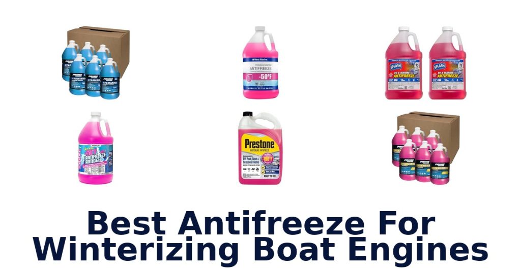 Best Antifreeze For Winterizing Boat Engines
