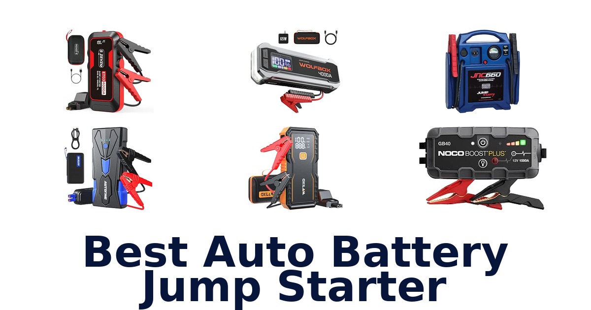 Best Auto Battery Jump Starter
