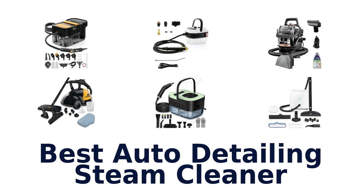 Best Auto Detailing Steam Cleaner