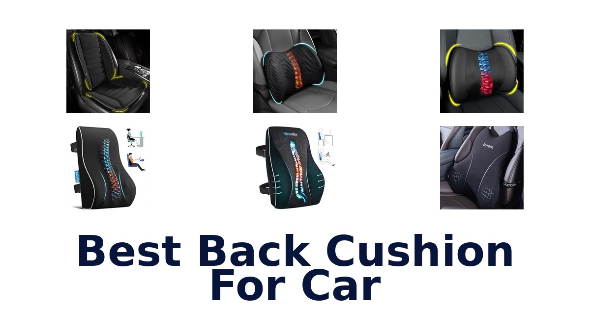 Best Back Cushion For Car
