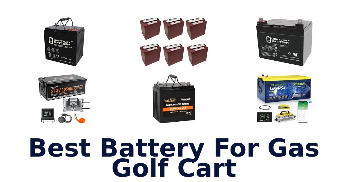 Best Battery For Gas Golf Cart