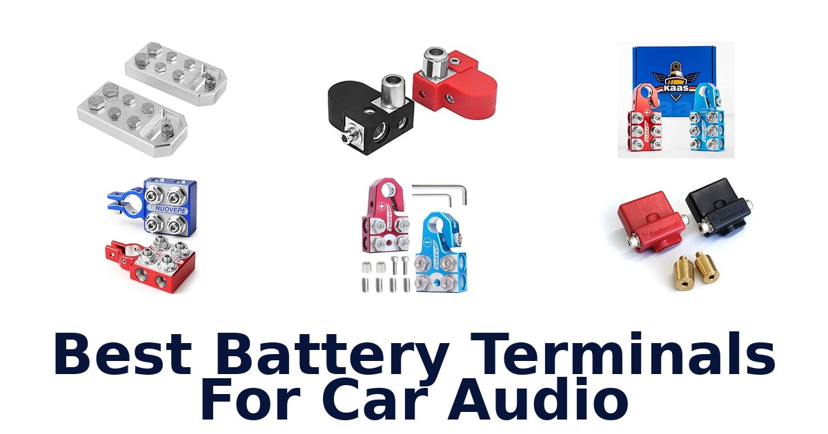 Best Battery Terminals For Car Audio