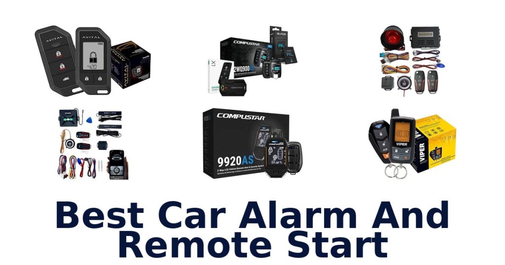 Best Car Alarm And Remote Start