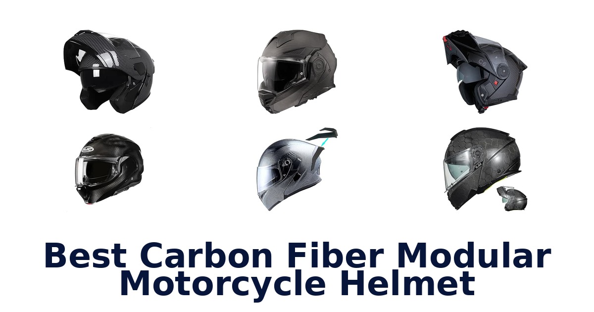 Best Carbon Fiber Modular Motorcycle Helmet