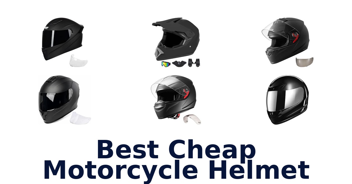 Best Cheap Motorcycle Helmet