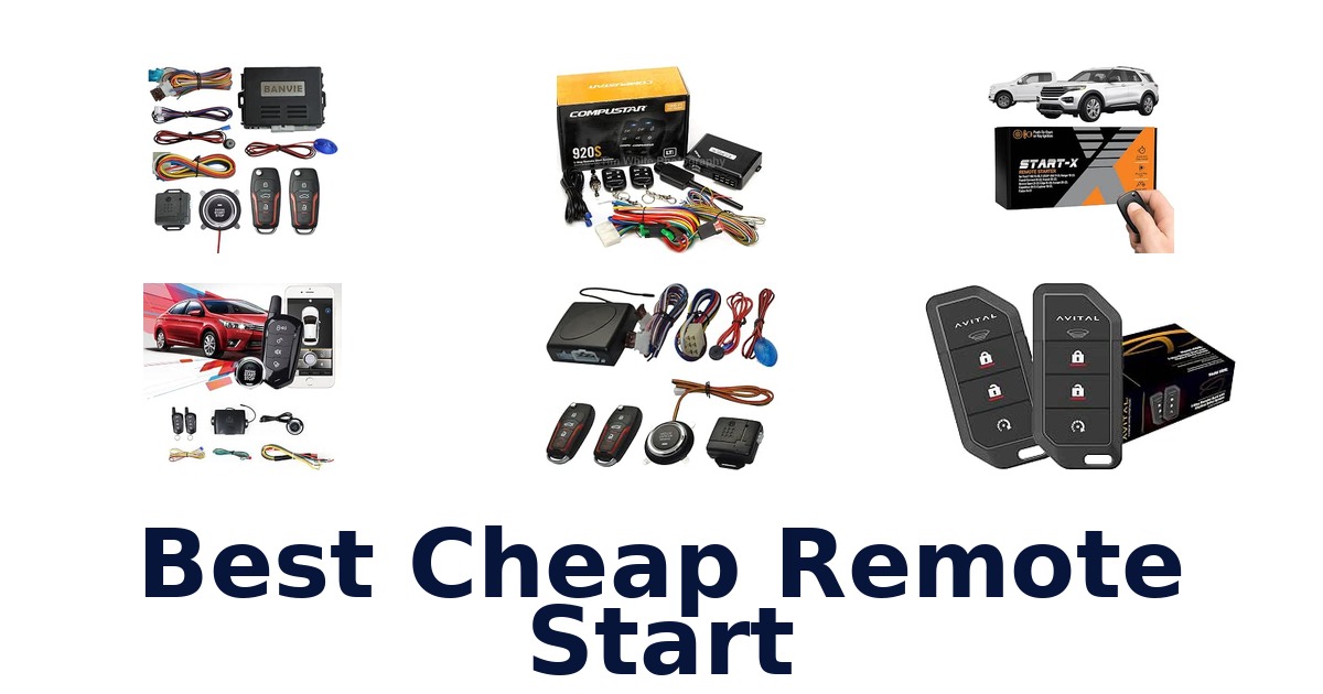 Best Cheap Remote Start