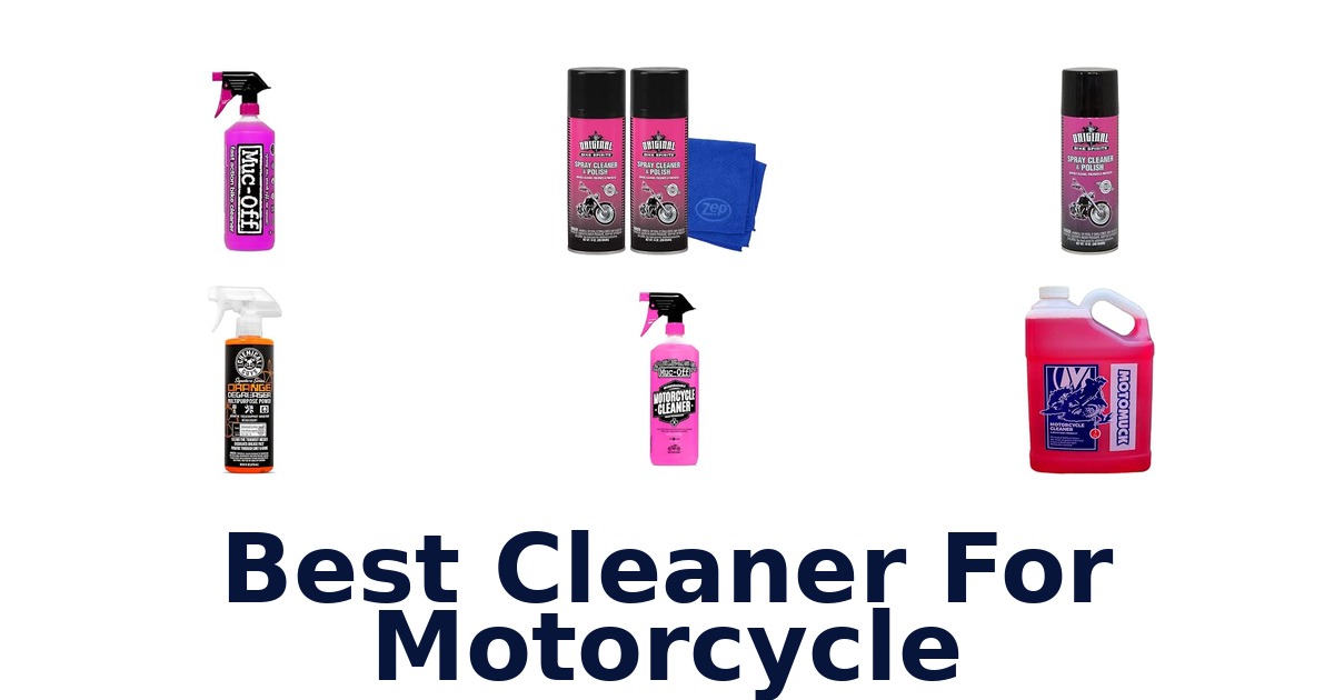 Best Cleaner For Motorcycle